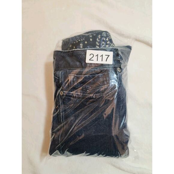 Levi's 525 Jeans Womens 14M 14 34 X 29.5 Blue Perfect Waist Straight Leg - Picture 15 of 15